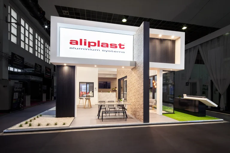 Aliplast stand vooraanzicht